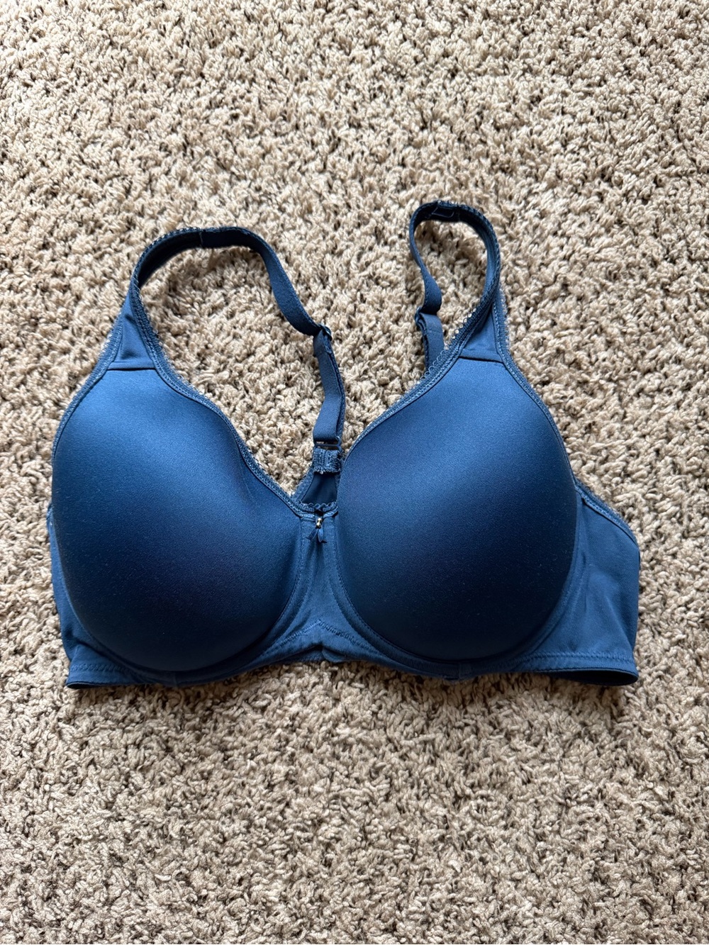 Wacoal Navy Smooth Full-Coverage T-Shirt Bra